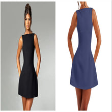 Load image into Gallery viewer, Sexy Slim-fitting Backless Dress Summer Sleeveless Short Dresses