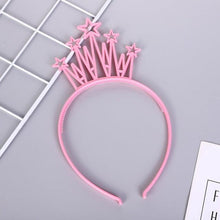 Load image into Gallery viewer, 6pcs Plastic Crown Headbands Baby Girl Kids Tiara Hairbands Hair Hoop Accessories Hair Band Headwear Gorgeous Hair Accessories For Women