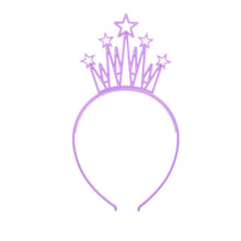 Load image into Gallery viewer, 6pcs Plastic Crown Headbands Baby Girl Kids Tiara Hairbands Hair Hoop Accessories Hair Band Headwear Gorgeous Hair Accessories For Women