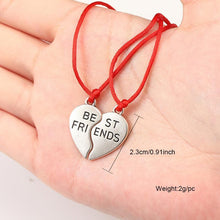 Load image into Gallery viewer, 6pcs/set Handmade Bracelets Braided Red Black Rope 7 Knots Lucky Jewelry Friendship Protection Bracelet Red Comfortable Bracelet Small Eye Bracelet For Kids