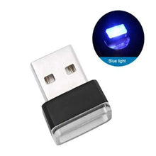 Load image into Gallery viewer, 7 Color Lights LED Mini USB Ambient Neon Interior Light Car Accessories Cars Gadgets Bright Colors