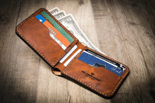 Load image into Gallery viewer, Western Bifold Wallet - Chestnut Brown