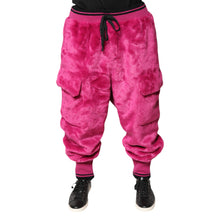 Load image into Gallery viewer, Dolce & Gabbana Pink Acrylic Cargo Jogging Sweatpants Pants
