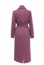 Load image into Gallery viewer, Harrington Classic Wraparound Overcoat in Rose