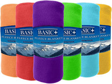 Load image into Gallery viewer, Fleece Throw Blankets - Single