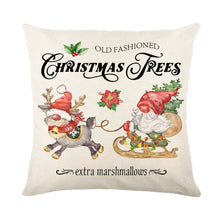 Load image into Gallery viewer, Mandotos Christmas Pillow Covers Snowflake Stamping