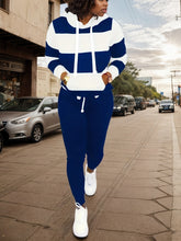 Load image into Gallery viewer, Women’s Two Piece Sportswear Set – Casual Sweatshirt and Pants Outfit