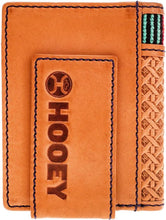 Load image into Gallery viewer, HOOey Tarlo Basket Weave - Men's Bifold Money Clip Wallet