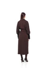 Load image into Gallery viewer, Miru Trench Coat in Chocolate