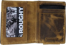 Load image into Gallery viewer, HOOey Diamond Patchwork Cowhide - Men's Bifold Money Clip Wallet