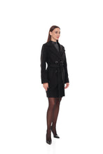 Load image into Gallery viewer, Zuri Cashmere Blend Overcoat in Black