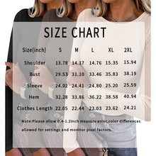 Load image into Gallery viewer, 3 Pack Women's Long Sleeve Shirts - Crew Neck Ribbed Tops
