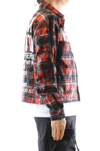 Load image into Gallery viewer, VERIN Heavy Flannel Crop Top Button Down Shirt