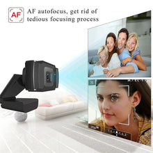 Load image into Gallery viewer, 720p HD Webcam with Mic Rotatable PC Desktop Web Camera Cam Mini Computer WebCamera Cam Video Recording Work Video Calling and Recording For Camera Desktop OR Laptop Gaming Conferencing & Working