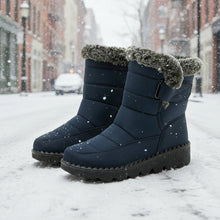 Load image into Gallery viewer, Women’s Waterproof Plush Snow Boots