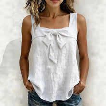 Load image into Gallery viewer, Women's Square-Neck Wide-Strap Sleeveless Tank Top