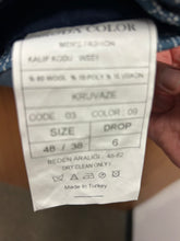 Load image into Gallery viewer, Moda Color Teal/White checkered Turkish Slim Fit Double Breasted Wool Suit