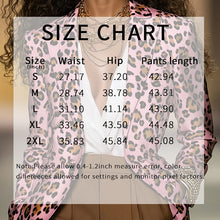 Load image into Gallery viewer, Women's Pink Leopard Blazer