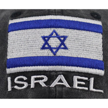 Load image into Gallery viewer, Israel Flag Adjustable Baseball Cap