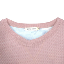 Load image into Gallery viewer, Camouflage Panel Waffle Knit Sweater