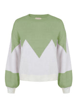 Load image into Gallery viewer, Drop Shoulder Color Block Sweater