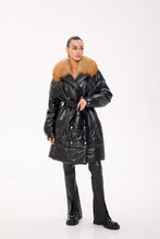 Load image into Gallery viewer, Genuine Gold Fox Fur Freudenberg Comfortemp® Coat