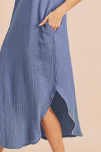 Load image into Gallery viewer, New Round Neck Midi Tank Dress with Pockets for Women – Casual, Comfortable & Functional for Everyday Wear