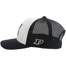 Load image into Gallery viewer, HOOey Purdue University (Black/White/ Gold) - Trucker Cap