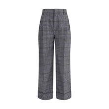 Load image into Gallery viewer, Brunello Cucinelli Gray Fleece Wool Casual Pants