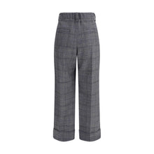 Load image into Gallery viewer, Brunello Cucinelli Gray Fleece Wool Casual Pants