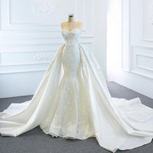 Load image into Gallery viewer, The Wedding Dress Wears Two Fishtail Tail Tube Tops, The Temperament Is Thin And Dreamy
