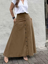 Load image into Gallery viewer, Women's Elegant High-Waist A-Line Skirt