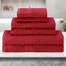 Load image into Gallery viewer, Superior Eco-Friendly 6-Piece Towel Set – Soft, Absorbent, and Sustainable