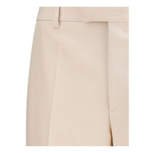 Load image into Gallery viewer, Valentino Cream Fleece Wool Dress Pants