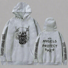 Load image into Gallery viewer, Angel and Devil Hoodie – Unisex Couple Graphic Pullover Sweatshirt