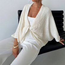 Load image into Gallery viewer, Women’s Criss Cross Knit Sweater