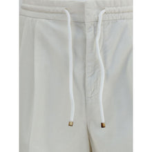 Load image into Gallery viewer, Brunello Cucinelli White Cotton Casual Pants