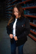 Load image into Gallery viewer, Women's FR Pearl Snap - Western Black
