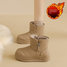 Load image into Gallery viewer, Women’s Warm Fleece-Lined Snow Boots – Casual Winter Anti-Slip Ankle Boots