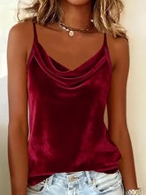 Load image into Gallery viewer, Solid Color Sleeveless Camisole Tank Top – 8 Colors, S–XXL