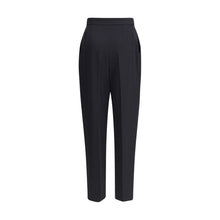 Load image into Gallery viewer, Balmain Black Wool Dress Pants