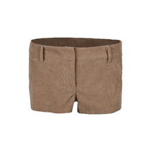 Load image into Gallery viewer, Women's Low-Rise Straight-Leg Corduroy Shorts
