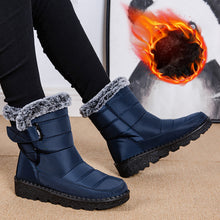 Load image into Gallery viewer, Women’s Waterproof Plush Snow Boots