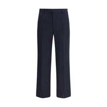 Load image into Gallery viewer, Valentino Blue Fleece Wool Dress Pants