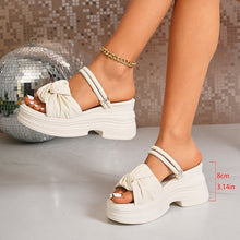 Load image into Gallery viewer, Thick Sole Open Toe Buckle Strap Sandals – Beach Fairy Style