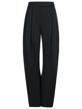 Load image into Gallery viewer, The Attico 'Gary' Long Black Virgin Wool Pants Women