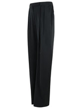 Load image into Gallery viewer, The Attico 'Gary' Long Black Virgin Wool Pants Women