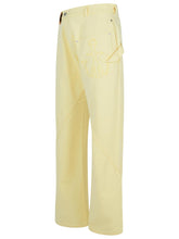 Load image into Gallery viewer, Jw Anderson Workwear' Cotton Pants With Yellow Twisted Leg Men