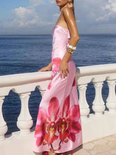 Load image into Gallery viewer, Stylish Printed : Tube Maxi Dress