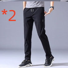 Load image into Gallery viewer, Men’s Straight Leg Sweats – Lightweight, Casual, Korean-Inspired Comfort